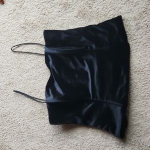 Velvet corset top JJill size 8